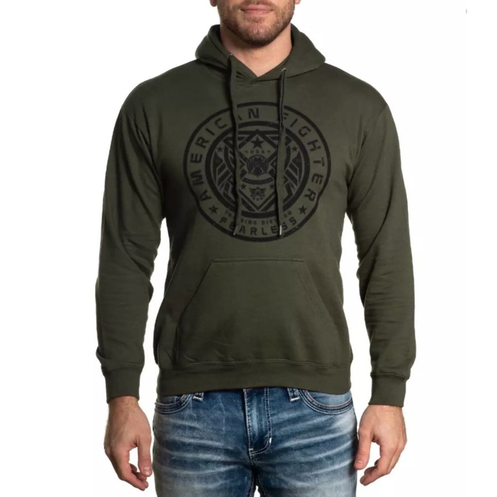 AMERICAN FIGHTER Men's Hoodie Pullover MORROW
